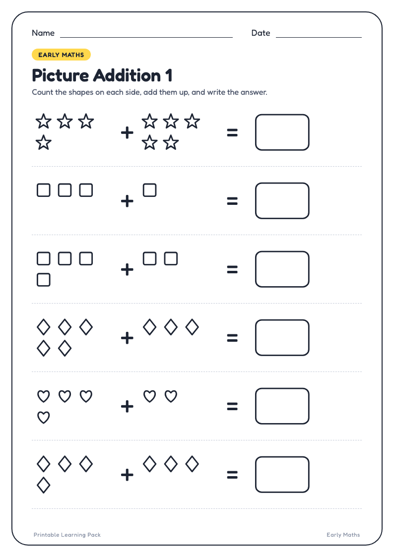 Picture Addition sample page